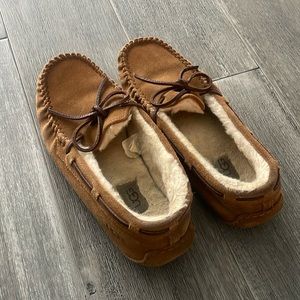 UGG brown moccasins size 8